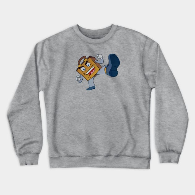 Mr. Suitcase - The Umbrella Academy Crewneck Sweatshirt by GeekGiftGallery